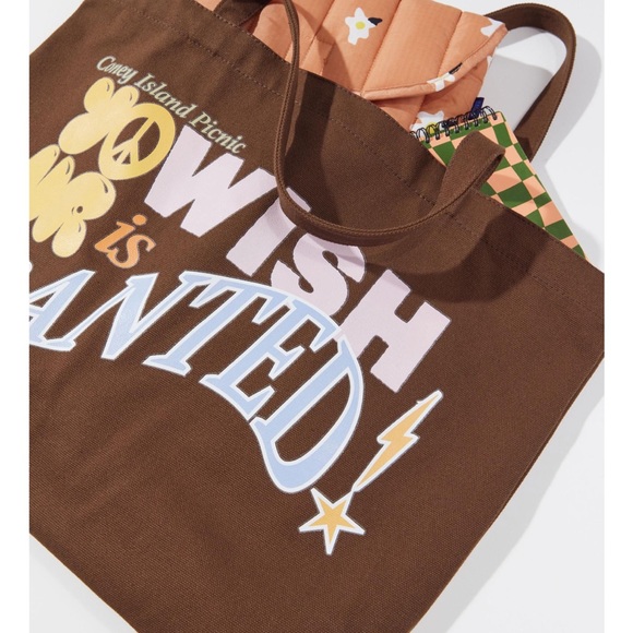 New🌟Coney Island Picnic Wish Granted Tote Bag - Picture 3 of 6